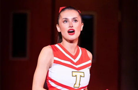 Amber Davies in Bring It On The Musical at Queen Elizabeth Hall