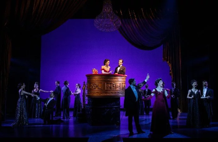 Aimie Atkinson as Vivian Ward and Danny Mac as Edward Lewis in Pretty Woman the Musical at the Piccadilly Theatre