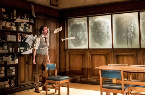 Andrew Gower in 1984 the play as Winston - London 2016