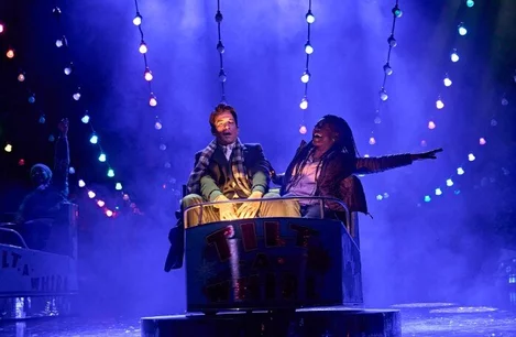Andy Karl and Tanisha Spring in Groundhog Day