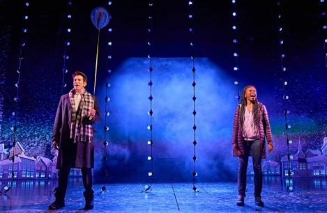 Andy Karl and Tanisha Spring in Groundhog Day