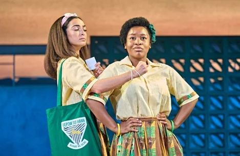 Anna Shaffer and Bola Akeju in School Girls