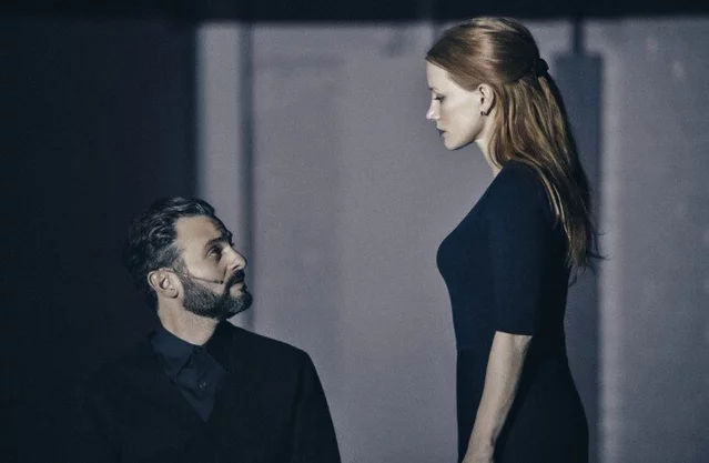 Arian Moayed and Jessica Chastain in A Doll’s House