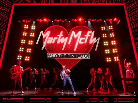 Marty and the Pinheads in Back to the Future: The Musical