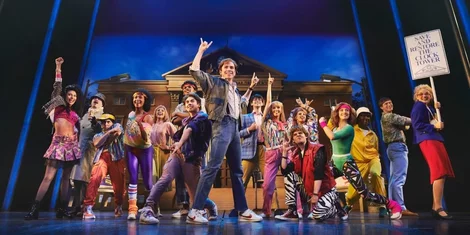 The Back to the Future musical cast