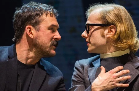 Barry Sloane and Jamie Peacock in Boys from the Blackstuff