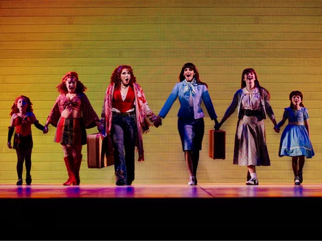 The cast of Beaches the Musical