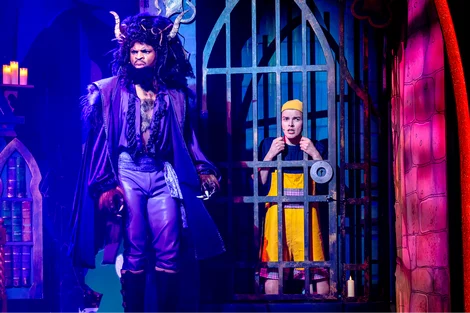 Keanu Adolphus Johnson and Matt Kennedy star in Beauty and the Beast - A Horny Love Story