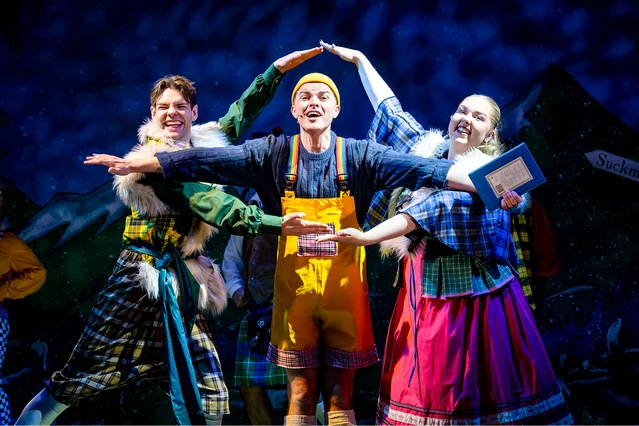 Owen Arkrow, Matt Kennedy and Olivia-Grace Weaver in Beauty and the Beast - A Horny Love Story