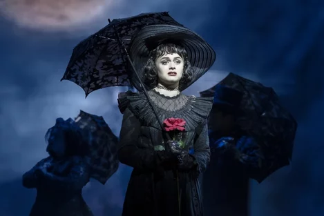 Hannah Nordberg stars as Lydia Deetz in the London cast of Beetlejuice