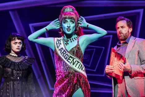 Vanessa Aurora Sierra plays Miss Argentina in Beetlejuice