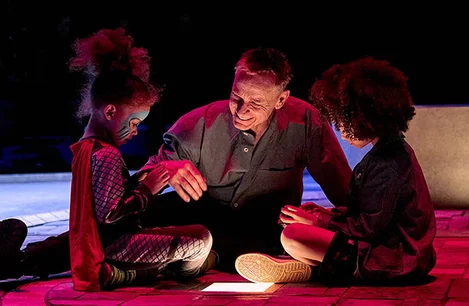 Ben Daniels on stage in Medea West End