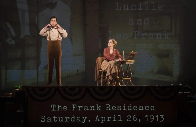 Ben Platt and Micaela Diamond in Parade on Broadway