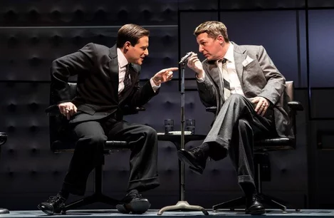 Ben Rappaport and Sean Hayes in Good Night, Oscar