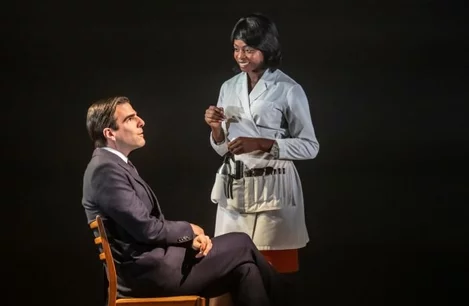 The cast of Best of Enemies in the West End