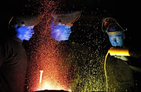 Blue Man Group at Astor Place