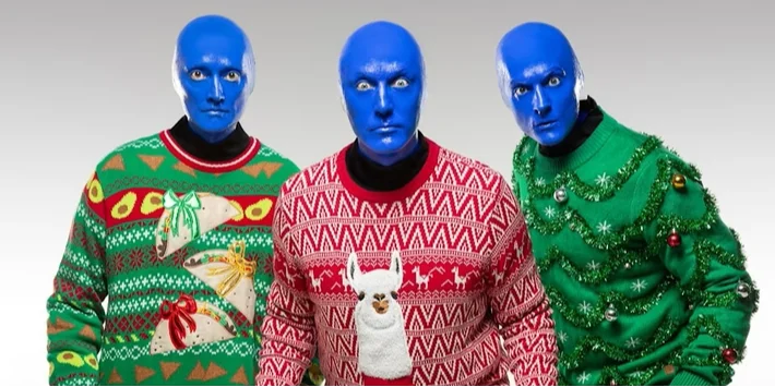 Blue Man Group: A New Holiday Surprise on Broadway hero image