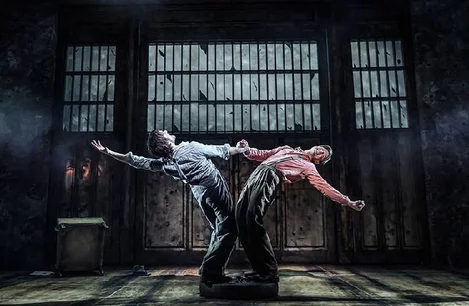 The cast of Bonnie & Clyde in the West End