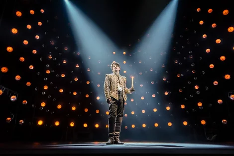 Edward Bleumel in Born With Teeth at Wyndham's Theatre