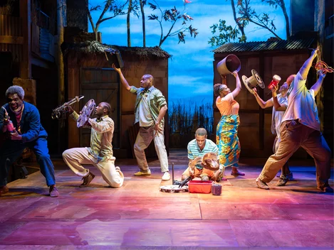 Some of the cast of The Boy Who Harnessed the Wind