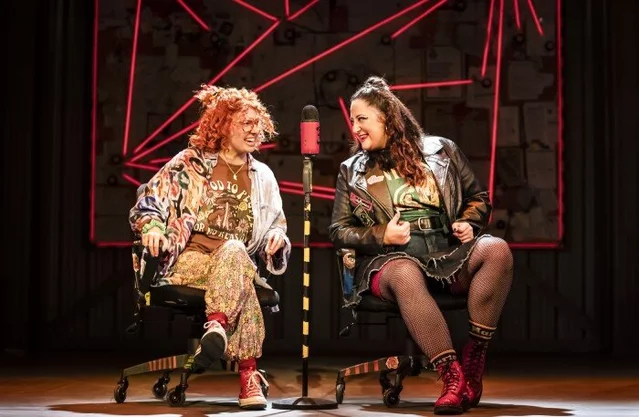 Bronté Barbé and Rebekah Hinds in the Kathy and Stella musical