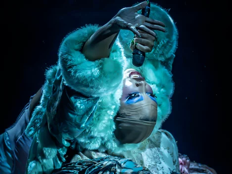 Marisha Wallace as Sally Bowles in Cabaret Broadway