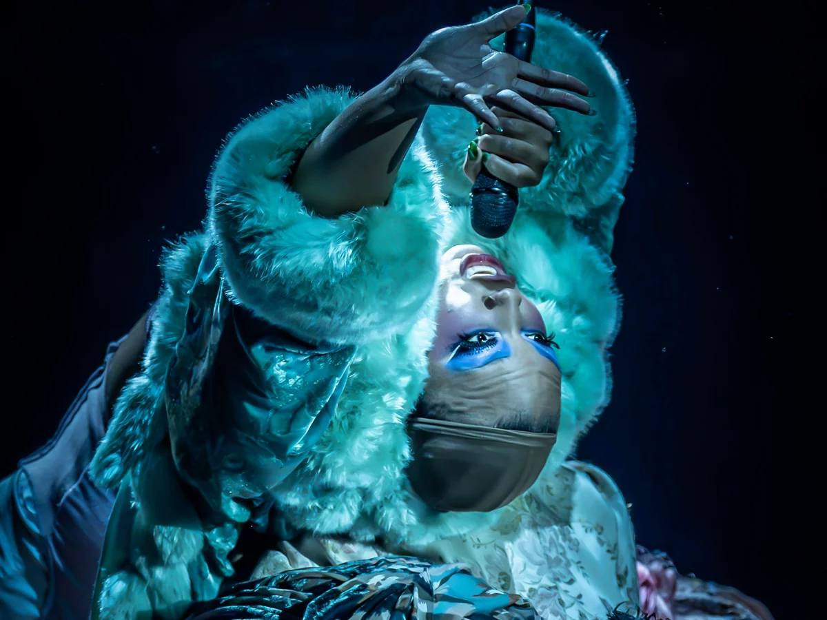 Marisha Wallace as Sally Bowles in Cabaret Broadway