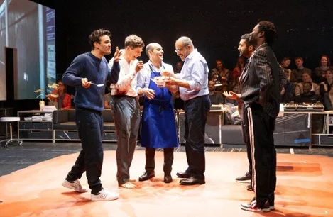 The cast of A Little Life at the Savoy Theatre