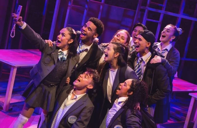 The cast of Babies at The Other Palace