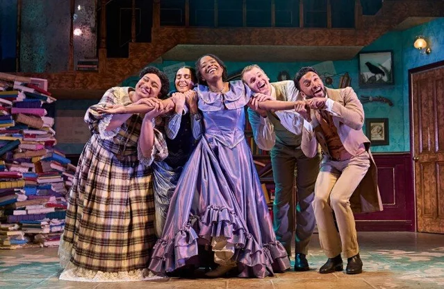 The cast of Bleak Expectations at the Criterion Theatre