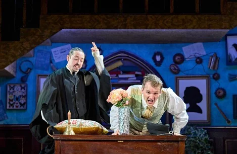 The cast of Bleak Expectations in the West End