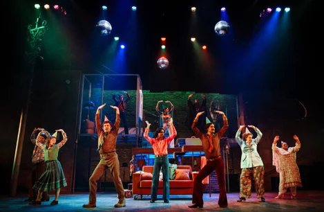 The cast of The Buddha of Suburbia at the Barbican