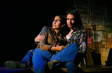 The cast of The Buddha of Suburbia at the Barbican