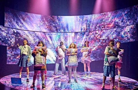 The cast of FANGIRLS the Musical