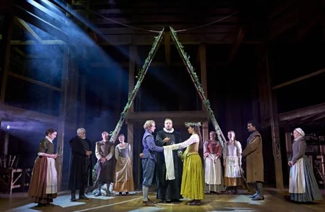 The cast of Hamnet in the West End