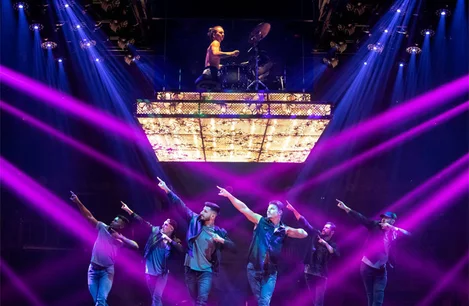 The cast and band of Magic Mike Live in London