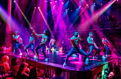 The cast of Magic Mike Live in London