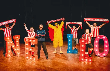 The cast of Marvellous at Soho Place Theatre