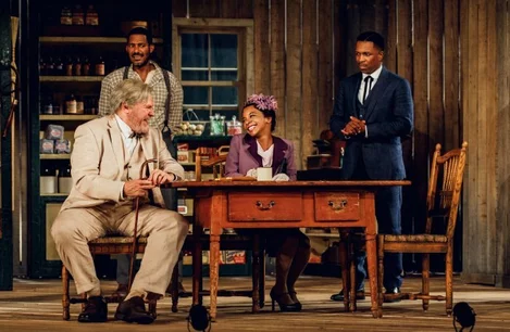 The cast of Purlie Victorious on Broadway