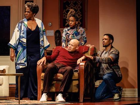 The cast of Purpose on Broadway