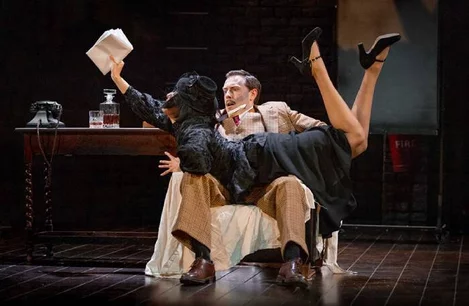 The cast of The 39 Steps