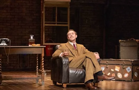 The cast of The 39 Steps