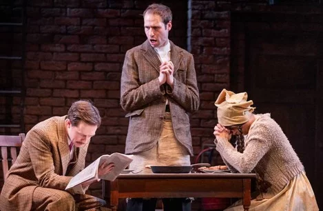 The cast of The 39 Steps