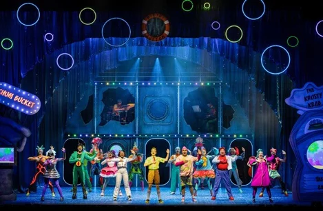 The cast of The SpongeBob Musical