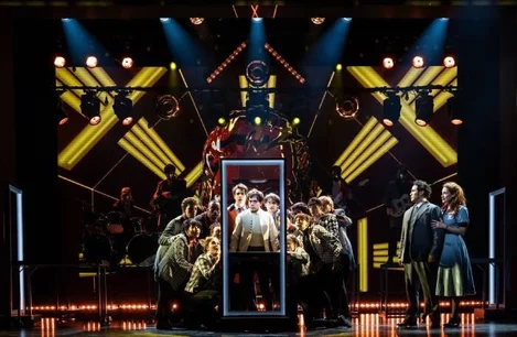 The cast of The Who's Tommy on Broadway