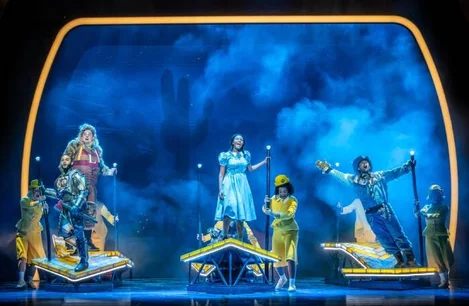 The cast of The Wizard Of Oz musical
