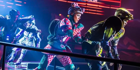 The Cast of Starlight Express London Race