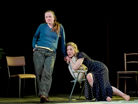 The cast of The Brightening Air at the Old Vic, London