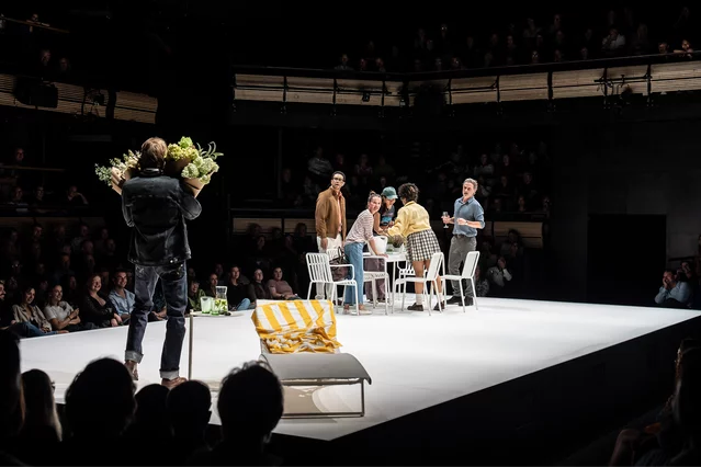 The Cast of The Lady from the Sea at London's Bridge Theatre