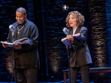 Kenan Thompson and Andrea Martin in Celebrity Autobiography